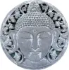 Artikelbild 1 des Artikels “Anando - Plaque - Buddha Gesicht, Ø 30cm | Steinguss “