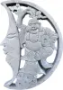 Artikelbild 1 des Artikels “Yong - Plaque Hälfte - Chinesischer Buddha mit Mond, Ø 30cm | Steinguss “