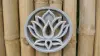 Artikelbild 1 des Artikels “Lotus - Plaque - Lotus Blume, Ø 15cm | Steinguss “