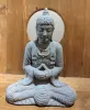 Product image 1 of the product “Sitting buddha, Thai, 28 cm H | Form stone / carved, handcrafted ”