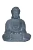 Product image 1 of the product “Seated Buddha, Japanese, 15 cm H, grey ”