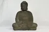 Artikelbild 1 des Artikels “Buddha-Figur, sitzend, japanisch, 21 cm, oliv “