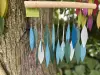 Product image 1 of the product “Glass wind chime 