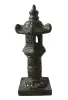 Product image 1 of the product “Lamp, 40cm Ø and 80cm Height | GRC (Glassfibre Reinforced Concrete), Copper Finish ”