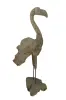 Artikelbild 1 des Artikels “Flamingo, hergestellt aus Teakholz-Wurzelstücken, ca. 1,10 mtr hoch. 2 Teile, Metallfüße. “