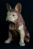 Artikelbild 1 des Artikels “Französische Bulldogge sitzend – Holzskulptur für Tierliebhaber “