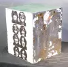 Artikelbild 1 des Artikels “Würfel mit gedrucktem Motiv, John Lennon 40 cm. Wird aus recycelten Ölfässern hergestellt “