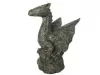 Artikelbild 1 des Artikels “Sondermodell – sitzender Drache auf Stein, ca. 60 cm “