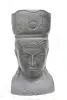 Product image 1 of the product “Ken Dede's head as plant pot, 100 cm H ”