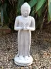 Artikelbild 1 des Artikels “Buddha-Figur, stehend, indisch, 50 cm, grau – natur “
