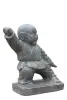 Artikelbild 1 des Artikels “stehender Kung-Fu-Mönch mit Brille, 60 cm “