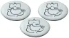 Product image 1 of the product “White stone with Ganesha calligraphy as magnetic holder, 3 pieces ”