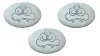 Product image 1 of the product “White stone with Buddha calligraphy as magnetic holder, 3 pieces ”