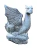 Artikelbild 1 des Artikels “Sitzender Drache auf Stein, ca. 65 cm “