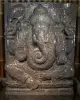 Product image 1 of the product “Ganesha (relief) as a water feature with matching base, 2 pieces, ca. 130 cm H ”