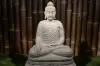 Artikelbild 1 des Artikels “Buddha-Figur, sitzend, „Erdberührung“, indisch, 60 cm “
