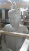 Artikelbild 1 des Artikels “Sitzender Buddha, thailändisch inspiriert, 115 cm hoch. Flussstein grau “
