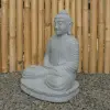 Artikelbild 1 des Artikels “Sitzender Buddha aus Flussstein, Meditationshaltung, H. 45cm. “