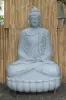 Product image 1 of the product “Seated Buddha made of Riverstone, position Dhyana , H. 220cm. ”