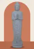 Artikelbild 1 des Artikels “Stehender Buddha aus Flussstein, Position Namaskara, H. 180cm. “