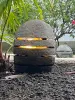 Product image 1 of the product “Garden lantern, 2 pieces, slit, with a lid, ca. 35 cm H ”
