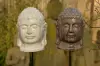 Artikelbild 1 des Artikels “Buddhakopf als Gartenstecker “