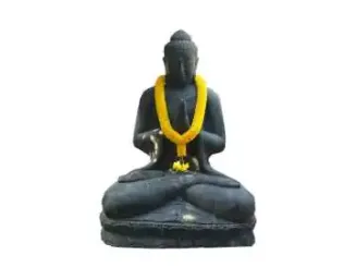 Halskette, Satin - für die Buddha-Statue beträgt die Länge 100 cm, der Durchmesser ca. 30 cm. 