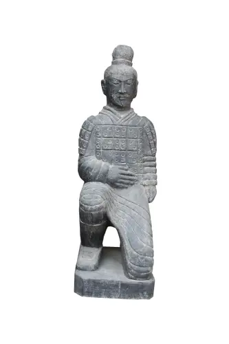 Artikelbild des Artikels “Chinesischer Krieger, kniend, 120 cm “