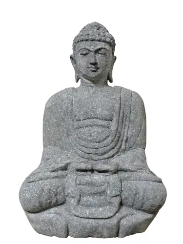 Artikelbild des Artikels “Buddha-Figur, sitzend, japanisch, 75 cm “