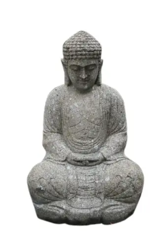 Artikelbild des Artikels “Buddha-Figur, sitzend, japanisch, 120 cm “