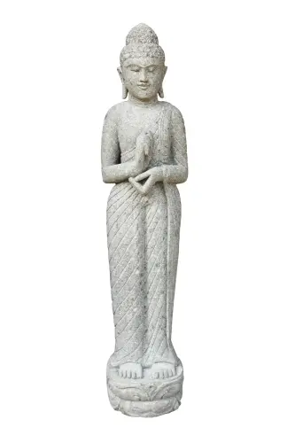 Artikelbild des Artikels “Buddha-Figur, stehend, indisch, 175 cm “