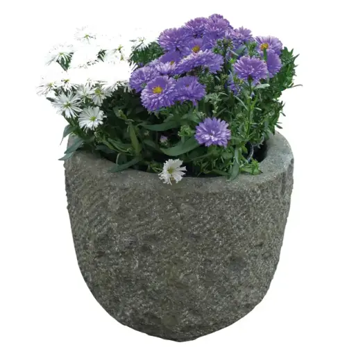 Artikelbild des Artikels “Trog, rund, bossierte Außenfläche, 30 cm Ø “