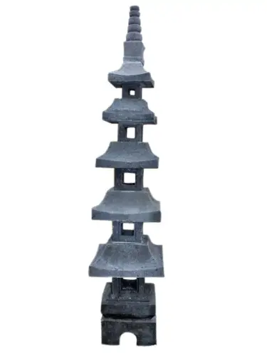Artikelbild des Artikels “Jap. Steinlaterne „Pagoda Gata“, 150 cm “