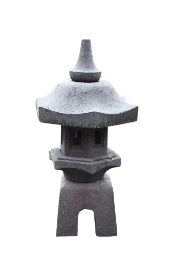 Artikelbild des Artikels “Jap. Steinlaterne „Yukimi Gata“, 65 cm “