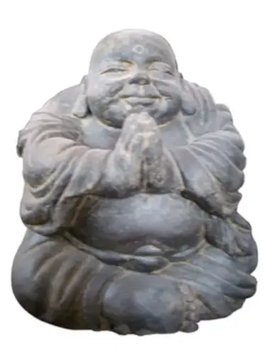 Product image of the product “Laughing seated monk 22 cm H ”