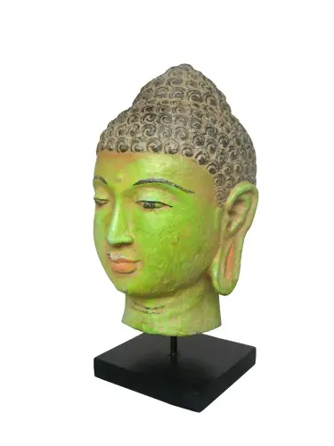 Artikelbild des Artikels “Buddha-Kopf auf Ständer, 26 cm “