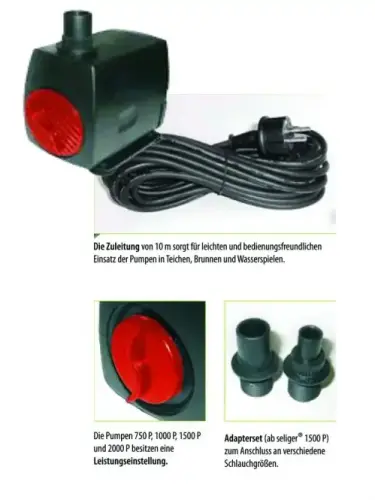 Product image of the product “Pump for outdoor use 45 W, incl. 10 m cable ”