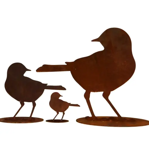 Artikelbild des Artikels “Amsel „Blackbird“, auf Platte, nach hintend schauend “
