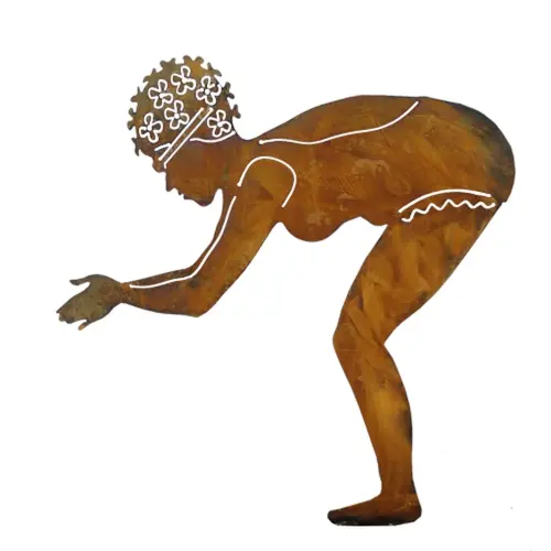 Artikelbild des Artikels “Edelrost Berta H ca.75cm, auf Platte “