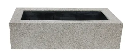 Artikelbild des Artikels “Beckenumrandung, für Rechteckbecken 140 x 70 cm, Granitoptik “