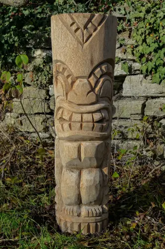 Artikelbild des Artikels “Tiki-Statue aus Kokospalme, Modell 4 “