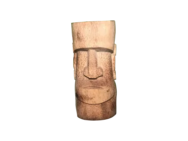 Artikelbild des Artikels “Tiki-Statue aus Kokospalme, Modell 5, “