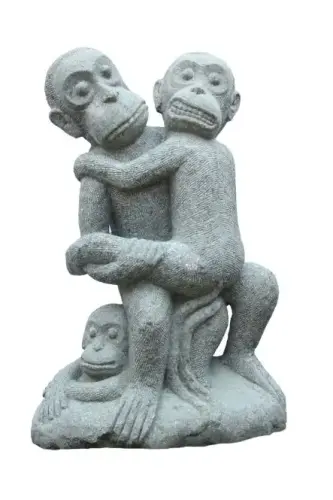 Artikelbild des Artikels “3 Affen haben Spaß (B) ca 75cm hoch “