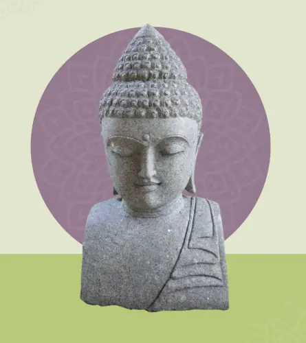 Product image of the product “Buddha bust, 50 cm H ”
