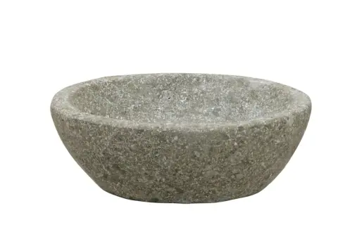Artikelbild des Artikels “Steinschale, glatte Oberfläche, 15 cm Ø “