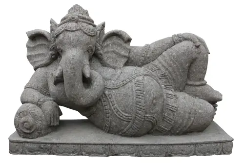 Artikelbild des Artikels “Liegender Ganesha auf Sockel, 105 cm “