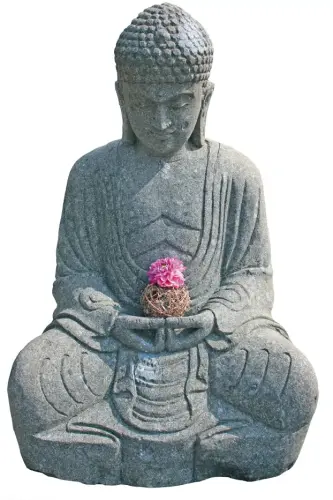 Artikelbild des Artikels “Buddha-Figur, sitzend, japanisch, 100 cm “