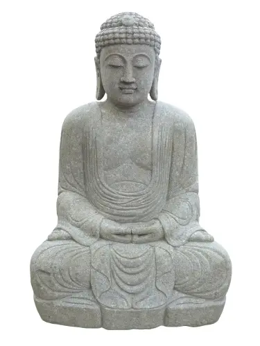 Product image of the product “Sitting buddha, Japanese, 150 cm height, natural stone ”