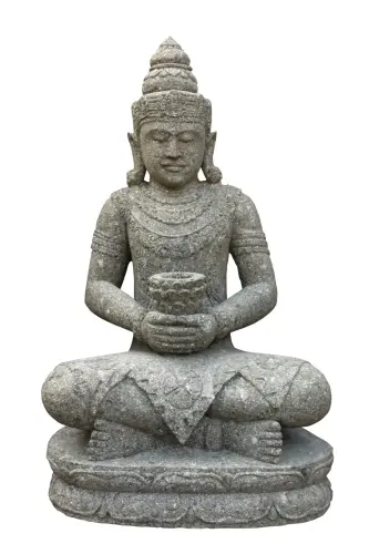 Artikelbild des Artikels “Buddha-Figur, sitzend, Laos Stil, ca. 115 cm “
