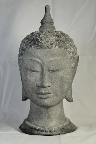 Artikelbild des Artikels “Thai-Büste, 43 cm, grau “